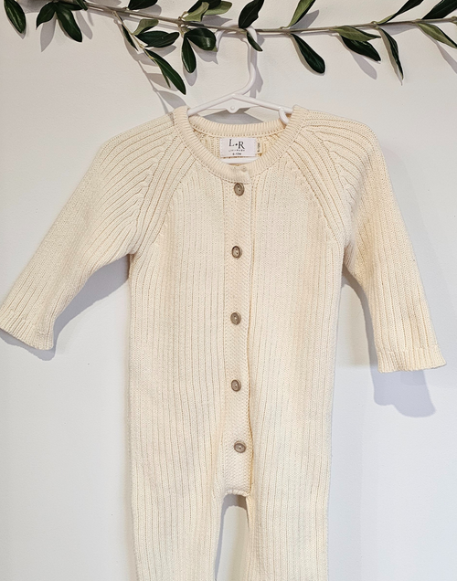 Luxury Cotton Hooded Baby Romper